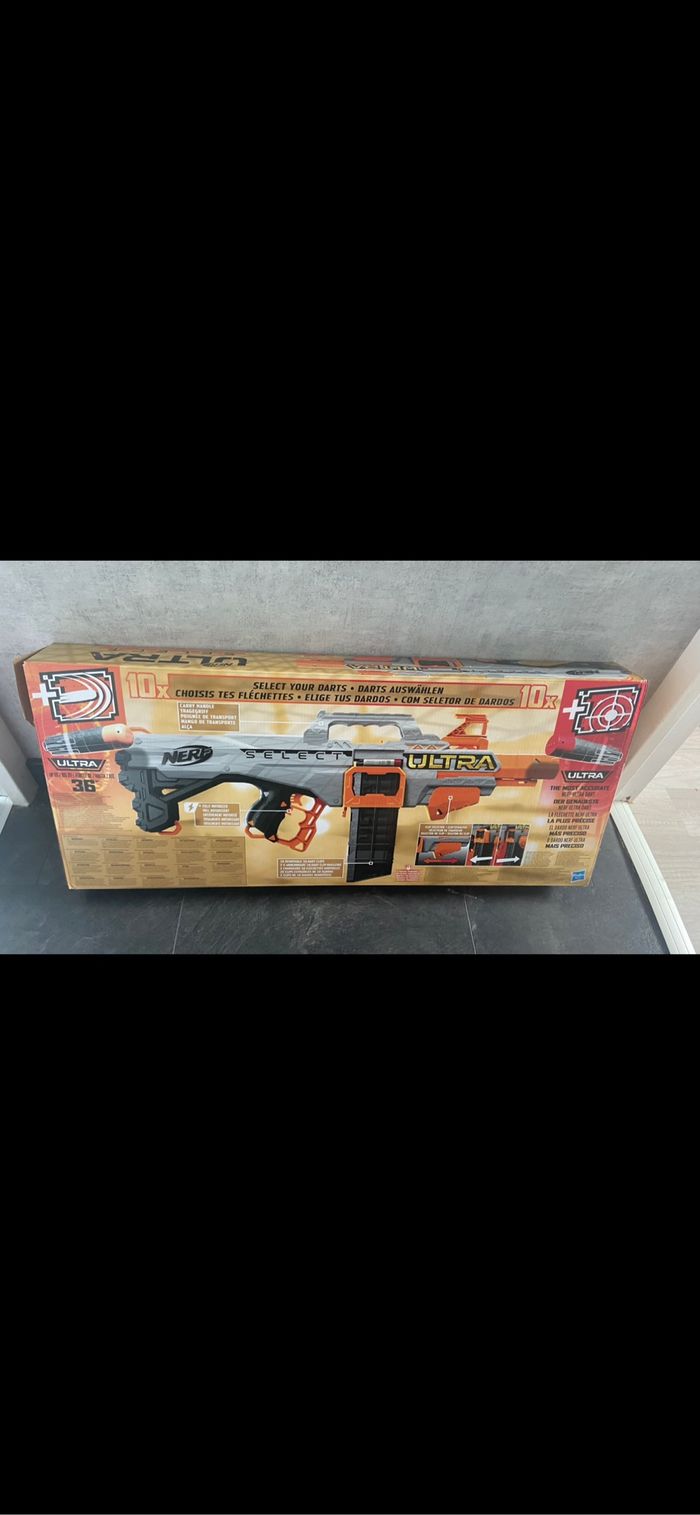 Pistolet nerf + 20 fléchettes - photo numéro 4