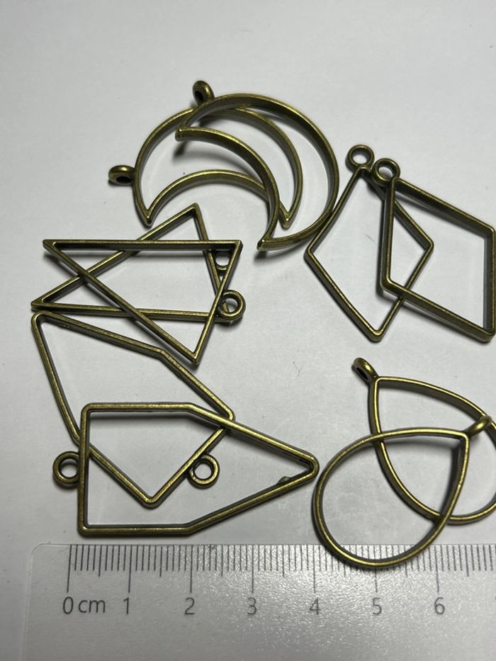 A777 Breloques moules pour création résine - photo numéro 4