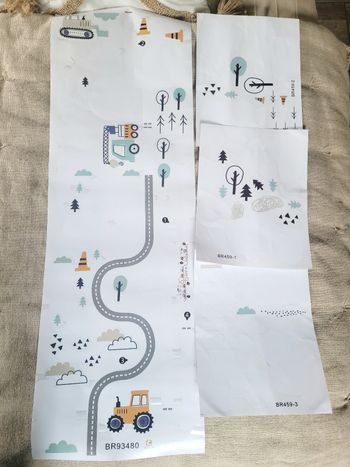 Lot de stickers tracteurs et camions