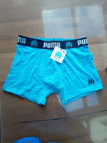 Boxer Puma édition spéciale om Olympique de Marseille taille M coloris bleu