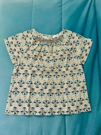 Blouse éden et Victor 4 ans