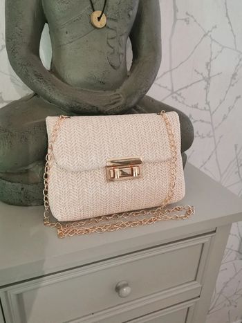Sac en paille tendance d épaule