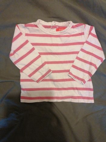 T-shirt manches longues tissaia 18mois
