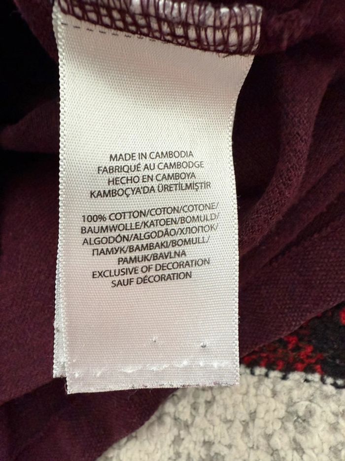 Polo bordeaux Classic fit Ralph Lauren taille L - photo numéro 4