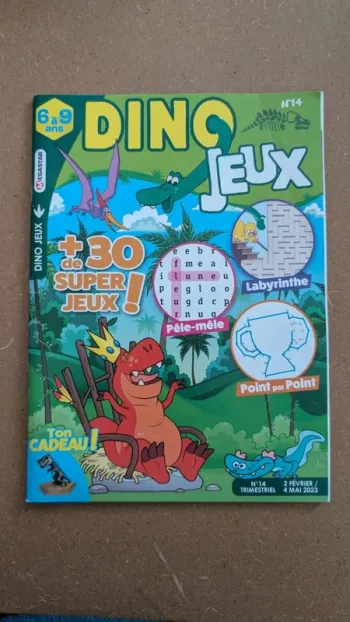 Livre Dino Jeu