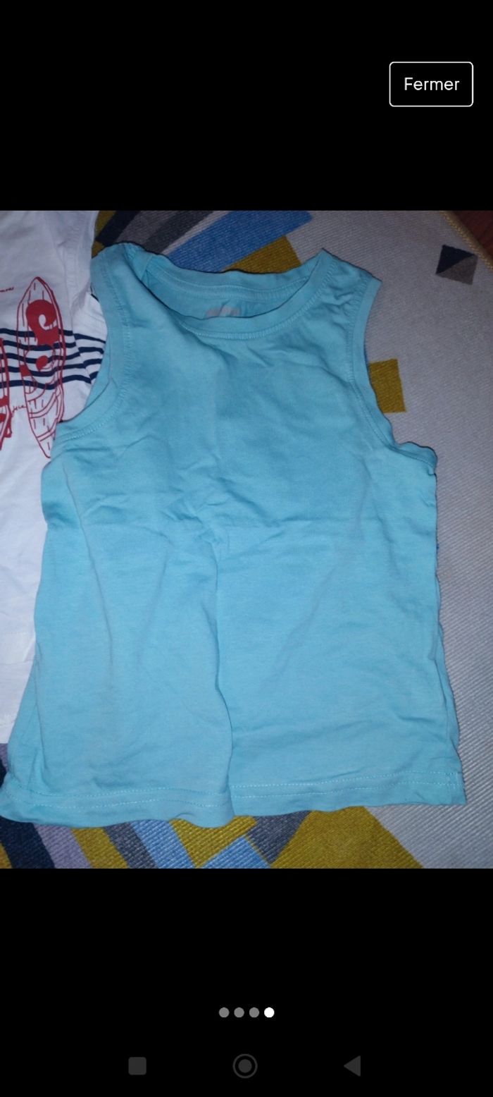 Lot 3 débardeur 5 ans - photo numéro 2