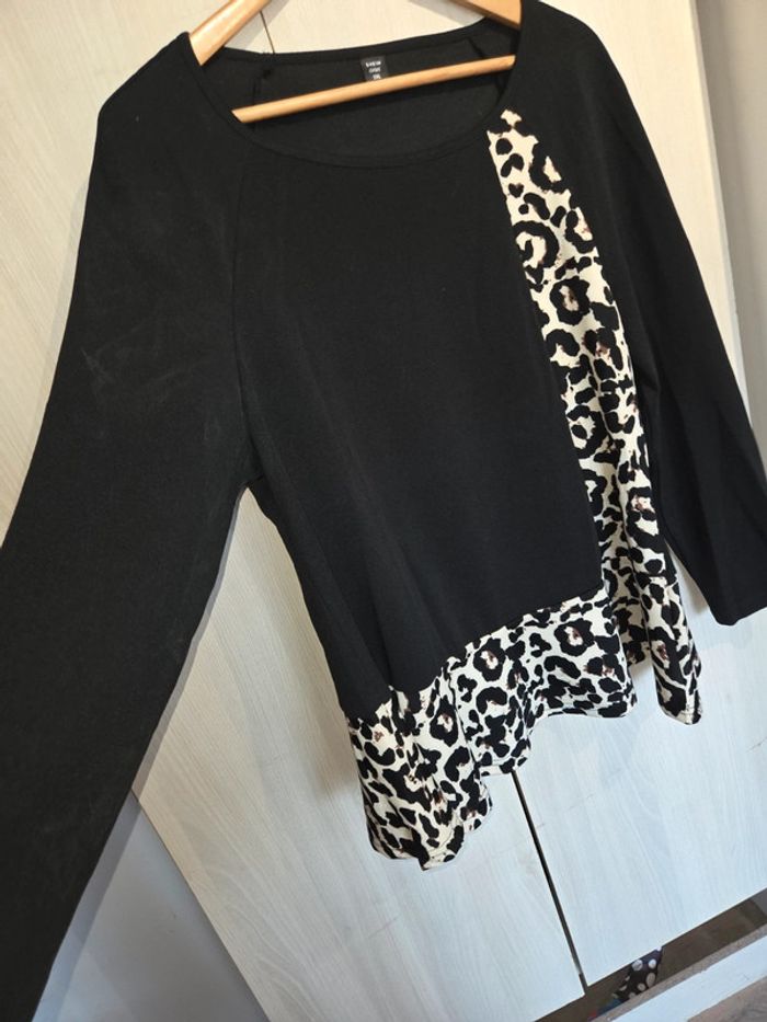 Pull finition léopard 1xl - photo numéro 4