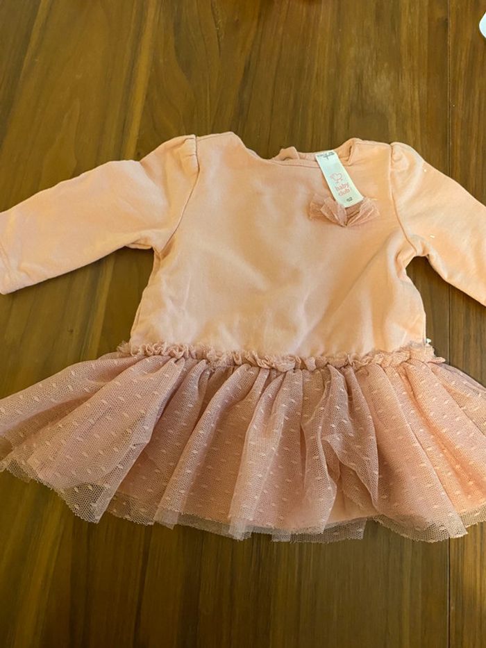 Lot robes été 0-3 mois 62 cm coton C&A - photo numéro 4