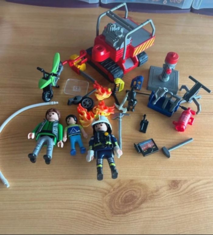 Playmobil brigade des pompiers