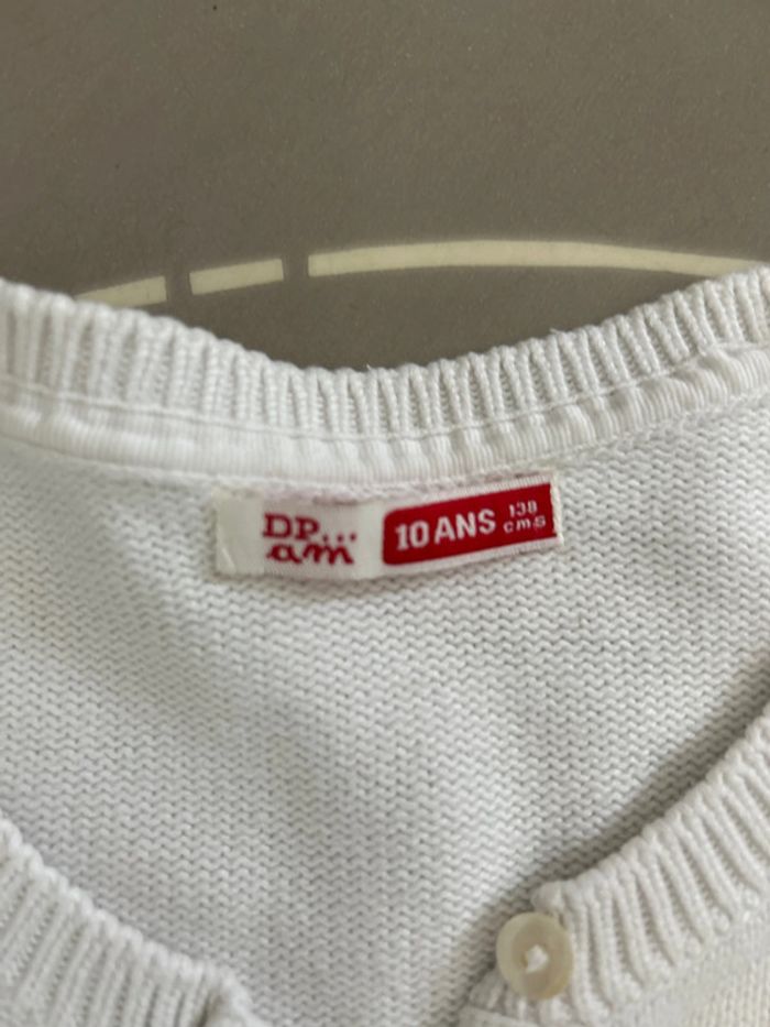 Gilet + tee shirt manches longues DPAM en 10 ans - photo numéro 4