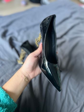 Escarpin YSL noir brillant