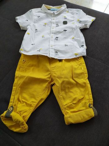 Ensemble neuf obaibi 12 mois