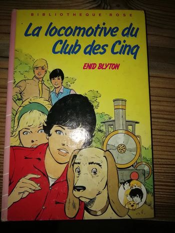 Livre la locomotive du club des cinq