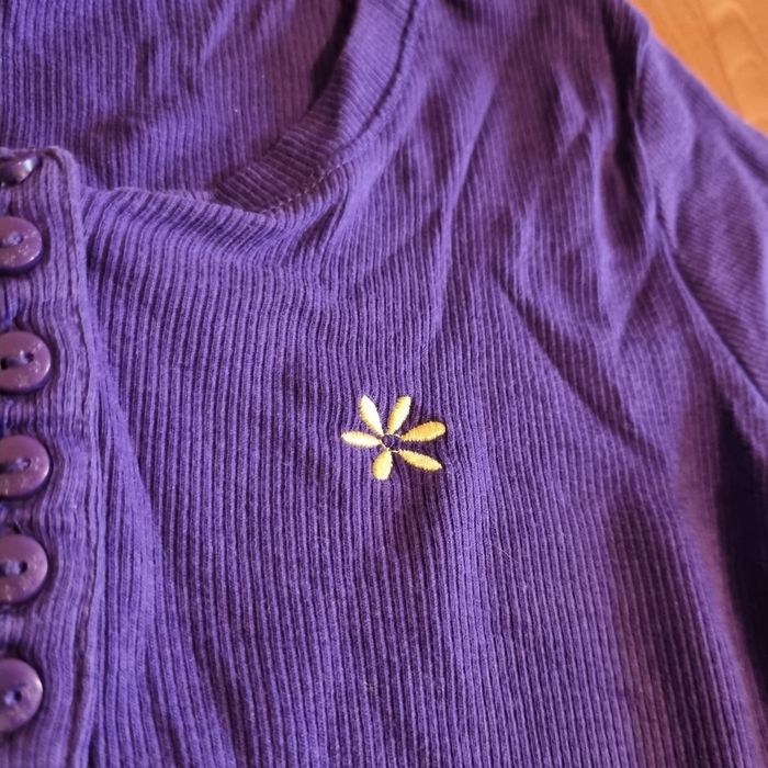 t-shirt manche longue violet pepperts taille 12 ans - photo numéro 2