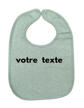 Bavoir personnalisable