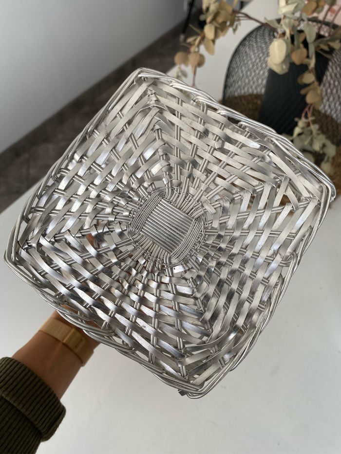 Panier argenté - photo numéro 5