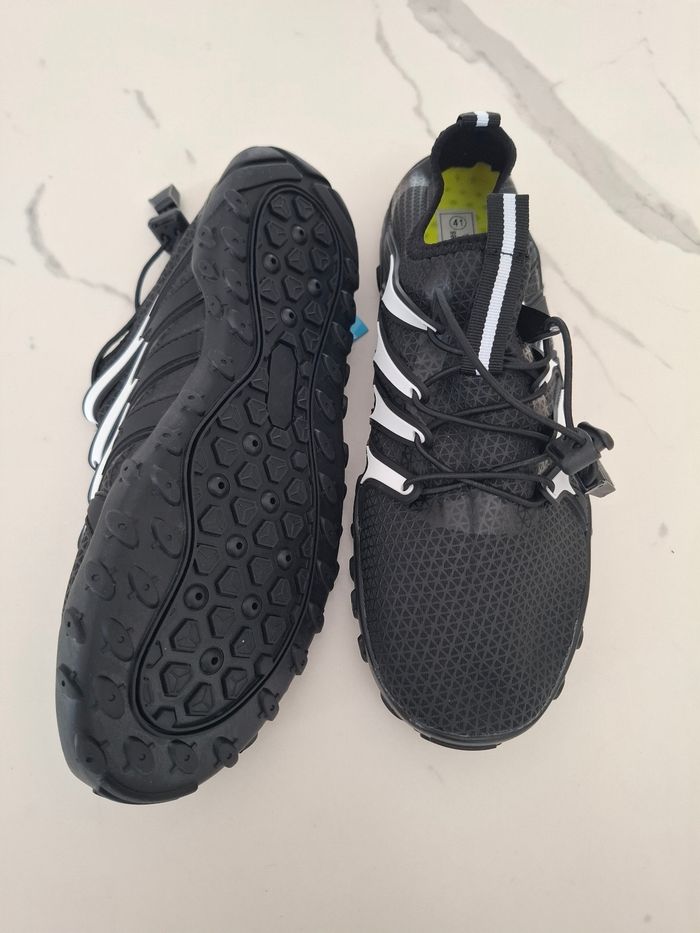 Chaussure Mixte finesse aquatique sport blanc noir - photo numéro 2