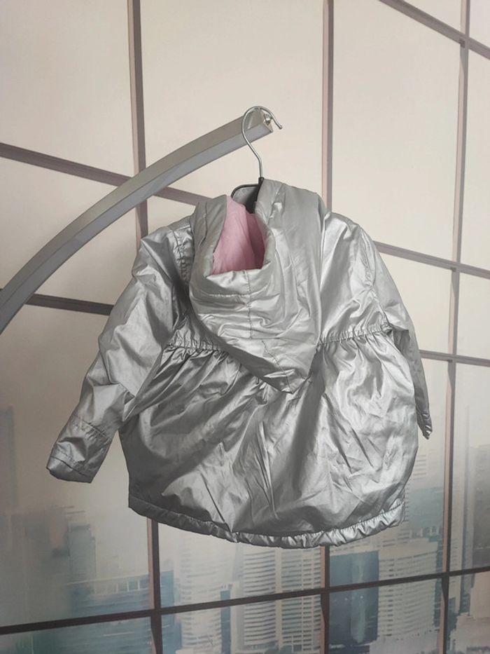 Doudoune métallisée Minnie taille 12 mois - photo numéro 3