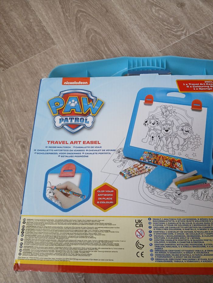 Jouet neuf pupitre d'activité pat patrouille - photo numéro 6