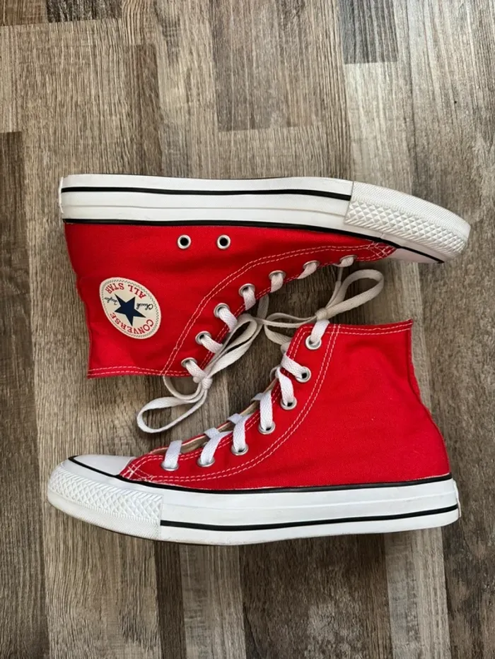 Converse Rouge Chuck Taylor All star - photo numéro 3