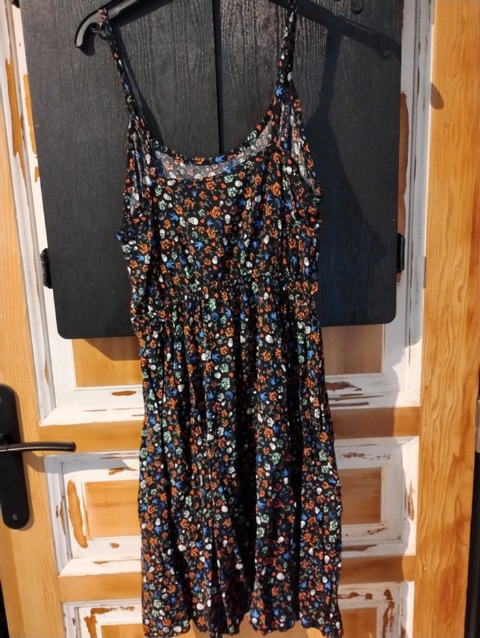 Robe bretelles h&m tête de mort