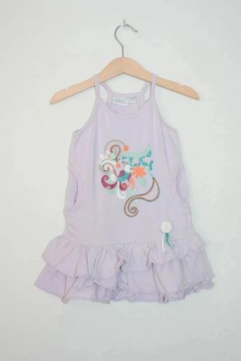 Robe Kidkanaï mauve 24 mois