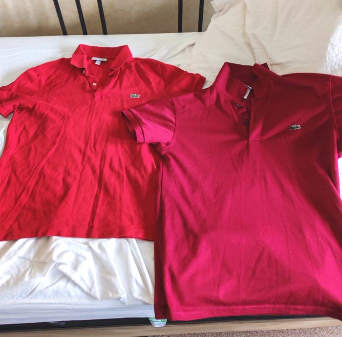 Lot de 2 polos Lacoste