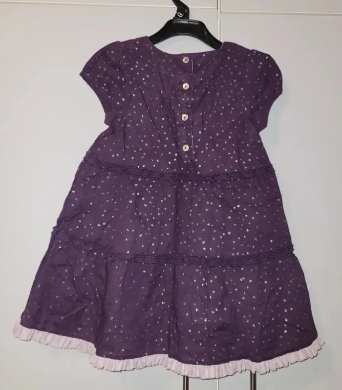 Robe 23 mois / Pomme framboise - photo numéro 3