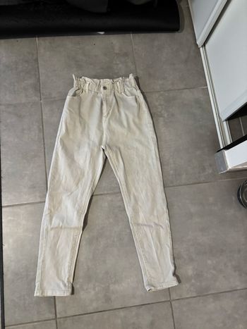 Pantalon taille haute 