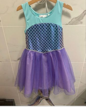 Déguisement sirène H&M 6/7 ans neuf