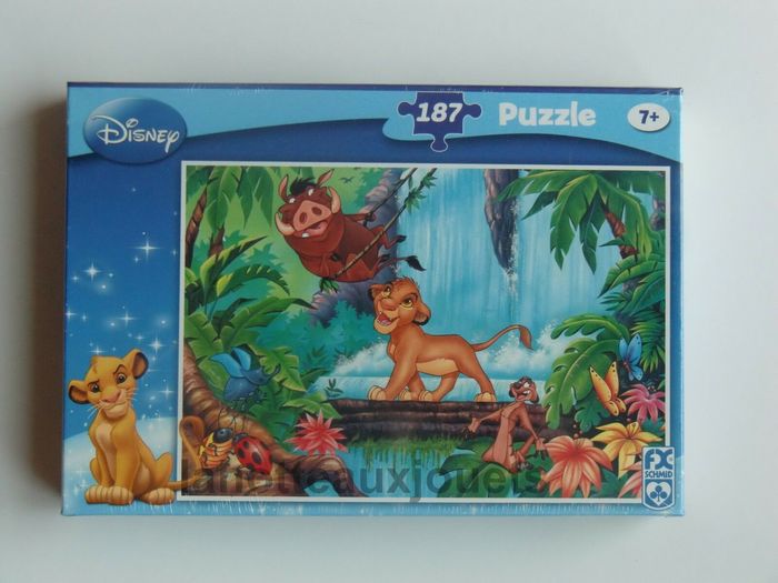 PUZZLE SIMBA ET SES AMIS FX SCHMID DE 187 PIECES