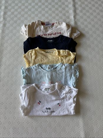 Lots tee-shirts bébé fille