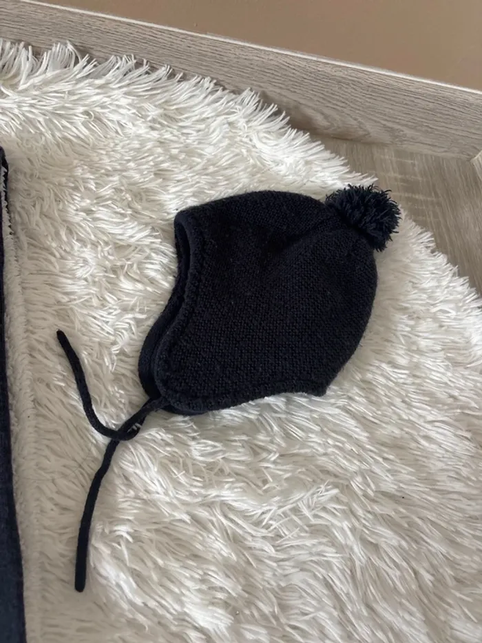 Bonnet + écharpe enfant garçon - photo numéro 5