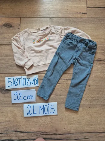 Ensemble 24 mois Levi’s & Zara Très bon état