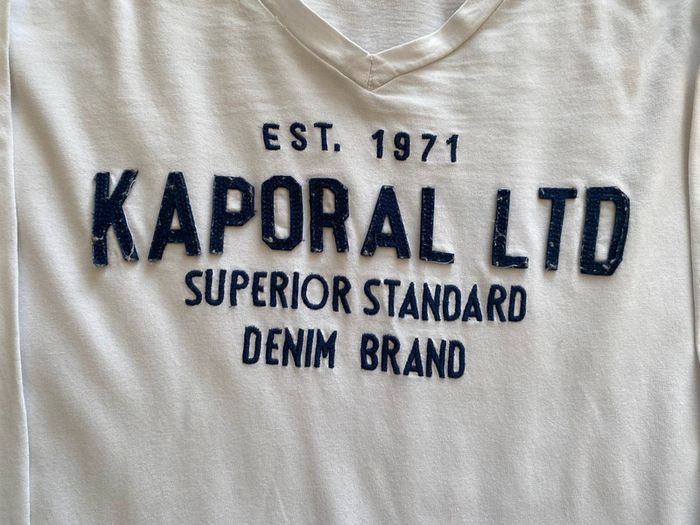 Teeshirt manches longues taille M Kaporal - photo numéro 2