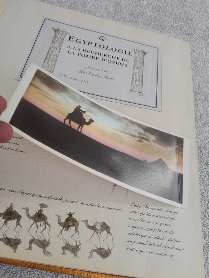 Livre egyptologie témoignage de 1926 - photo numéro 4