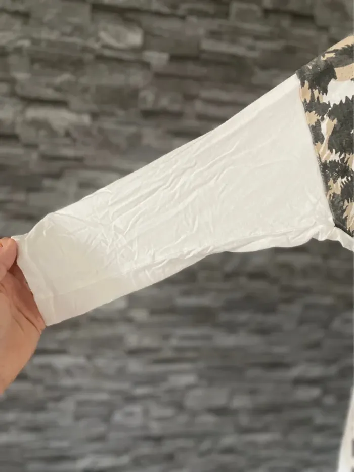 Belle Blouse fluide imprimé léopard XSIDE – Taille 40 - photo numéro 4