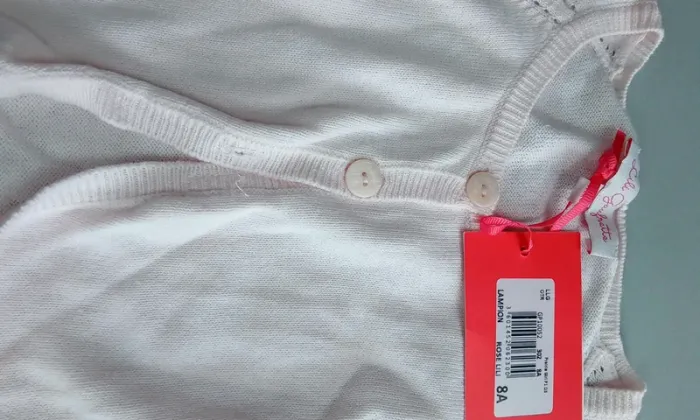 Gilet court taille 8 ans marque Lili gaufrette - photo numéro 3