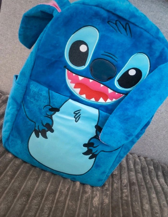 Grand sac a dos sac d'école stitch