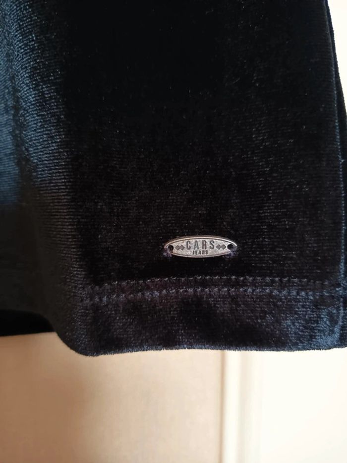 Haut velour léger. Marque cars jeans. - photo numéro 5