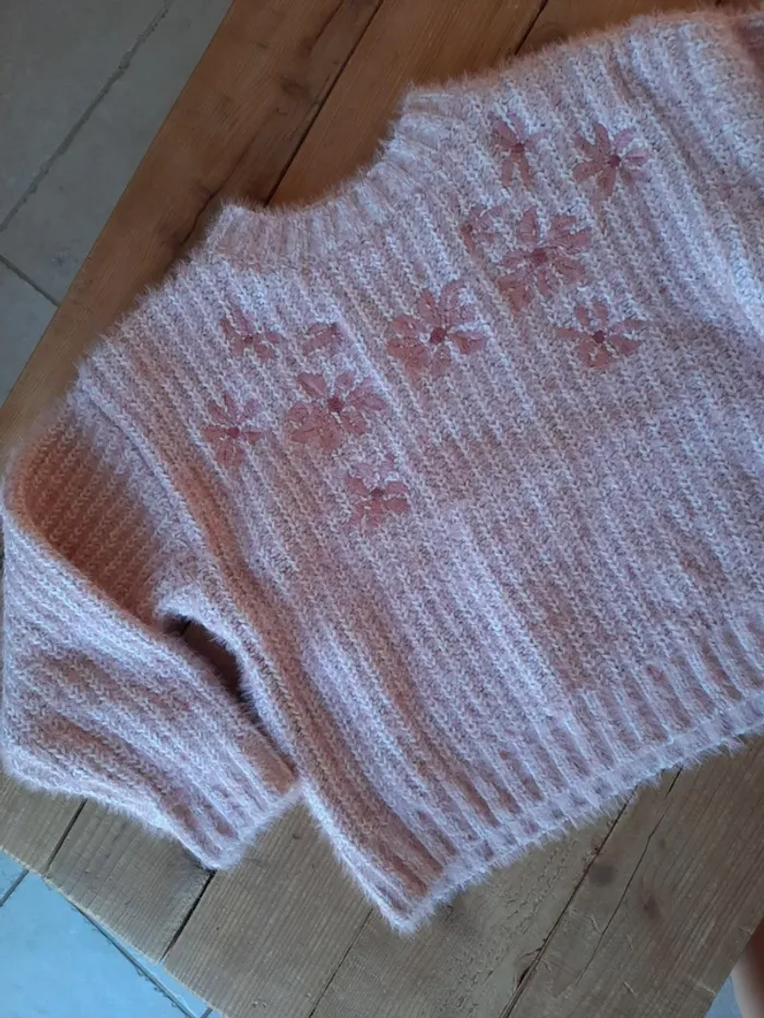 Pull rose chaud DPAM - photo numéro 2