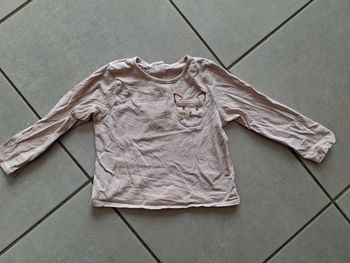 T-shirt manches longues vertbaudet fille 18 mois