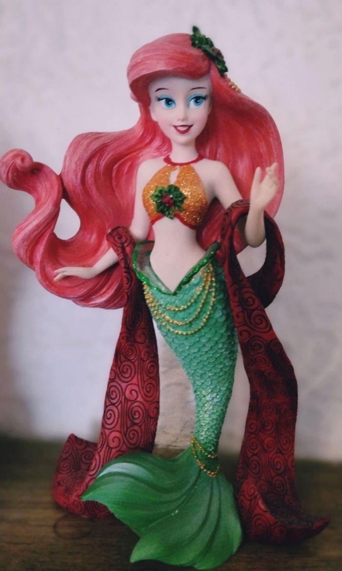 Figurine Ariel Disney haute couture statue sirène