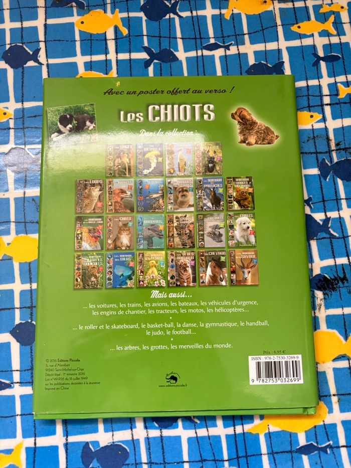 Livre enfants Les chiots – éducatif – très bon état” - photo numéro 2