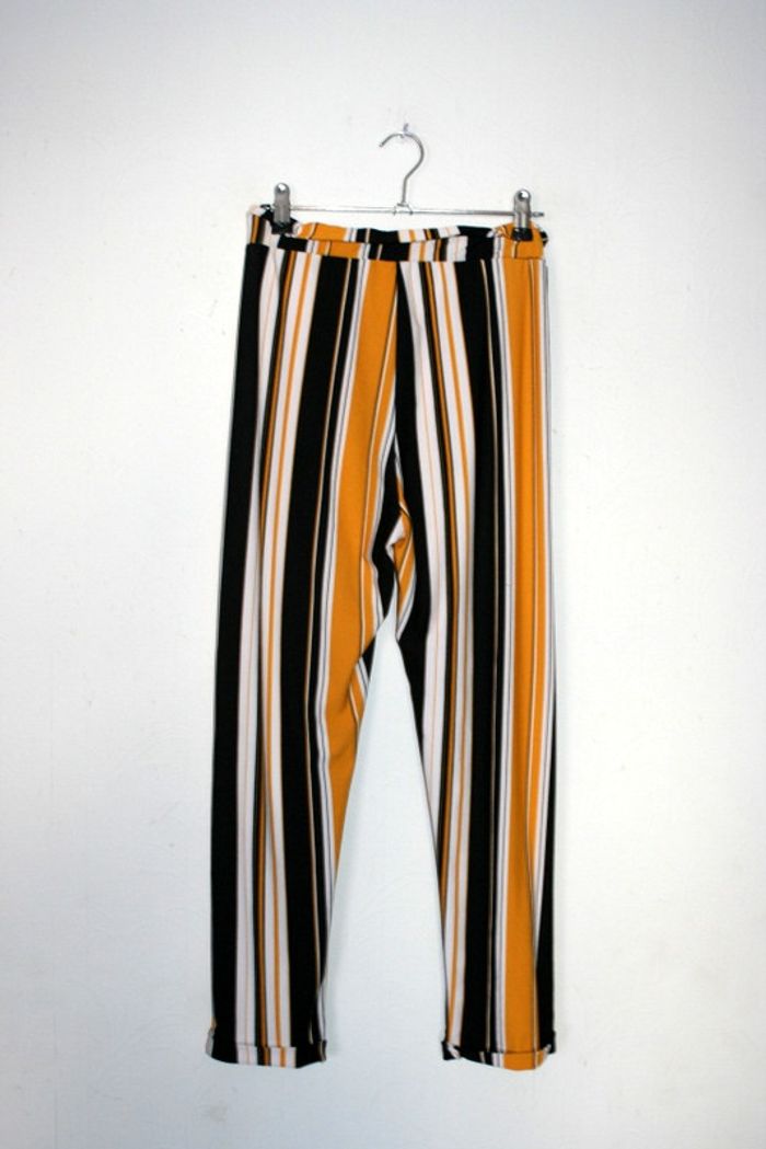 Pantalon fluide rayé - photo numéro 4