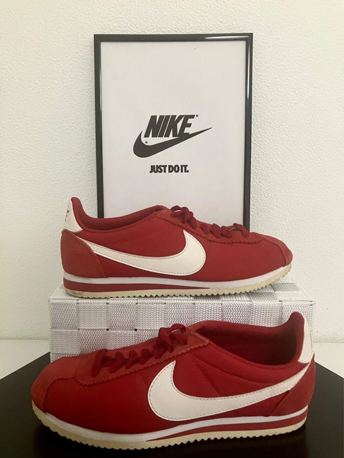 Nike Cortez Txt Alizarin Red / White