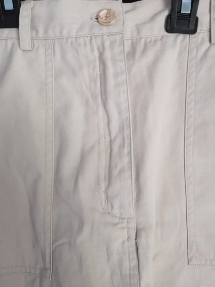 Jupe longue beige Taille 40 - photo numéro 2