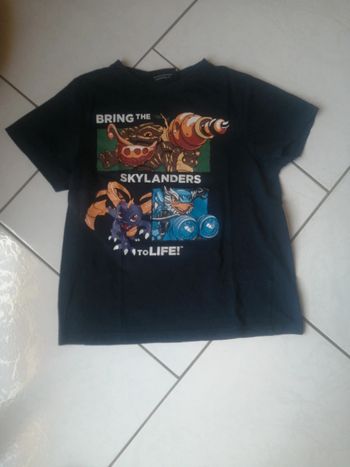 Tee shirt manche courte skylanders 10A
