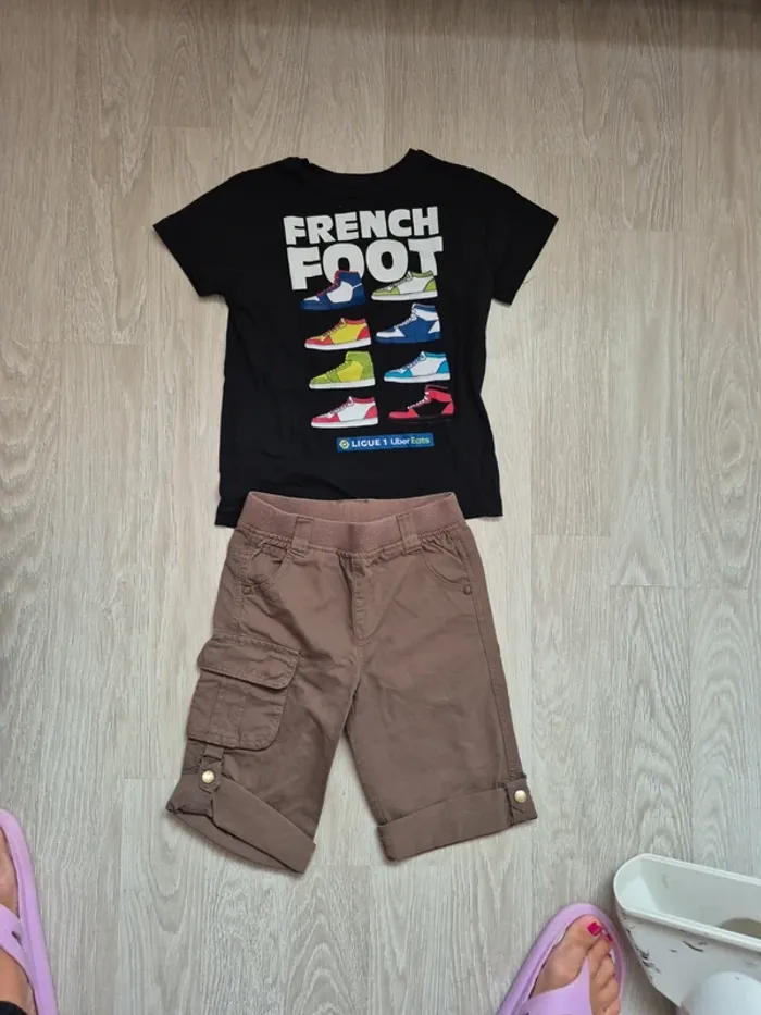 Tee shirt foot