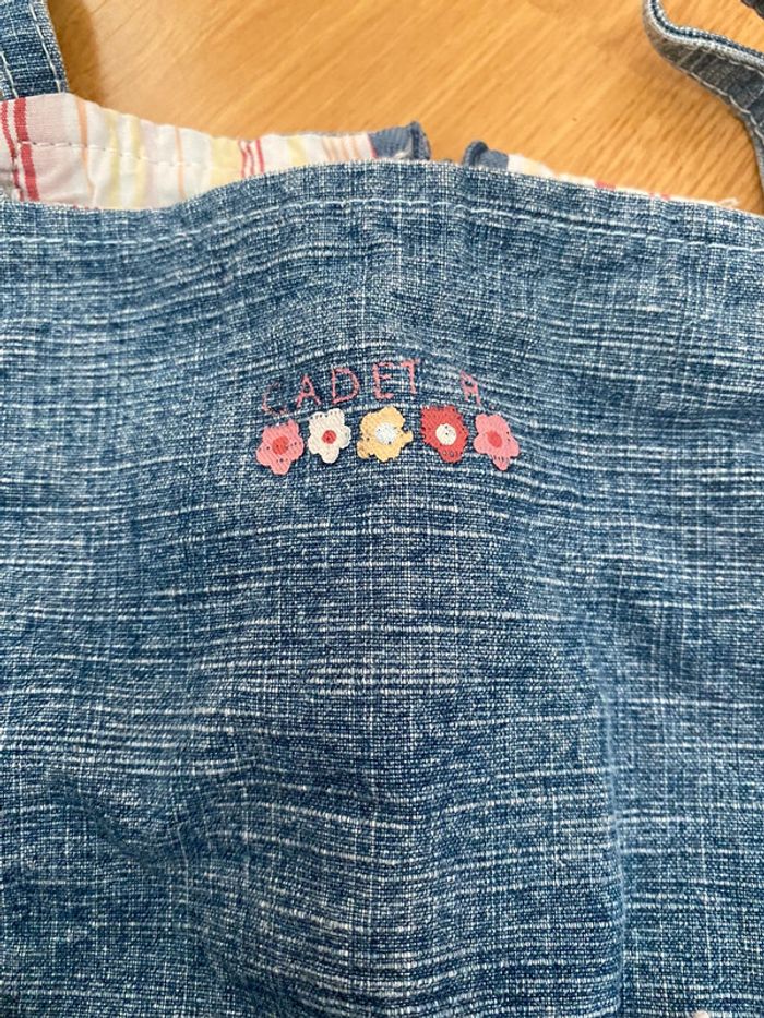 Robe longue en jean cadet rousselle 18 mois - photo numéro 3